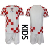 Croatia Replica Home Minikit World Cup 2022 Short Sleeve (+ pants)